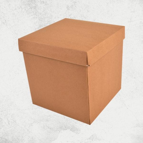 Caja de regalo mediana Kraft