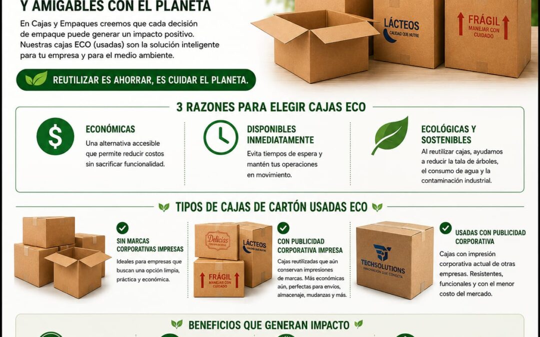 Cajas ECO: ahorro, resistencia y sostenibilidad para tu empaque